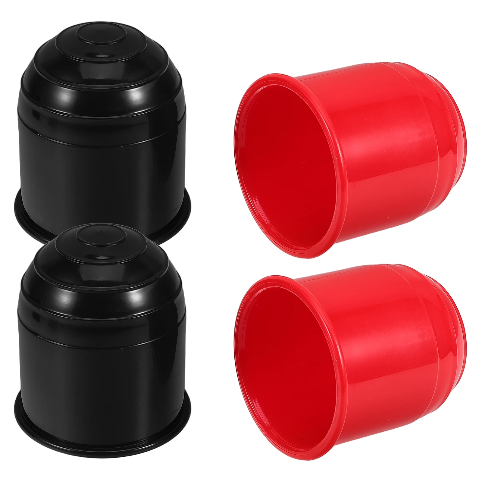 

4 PCS Protection Cap Trailer Ball Joint Protective Cover Has Plastic Towing