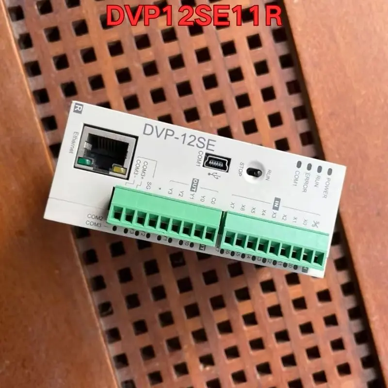 Second-hand PLC module DVP12SE11R function test is normal