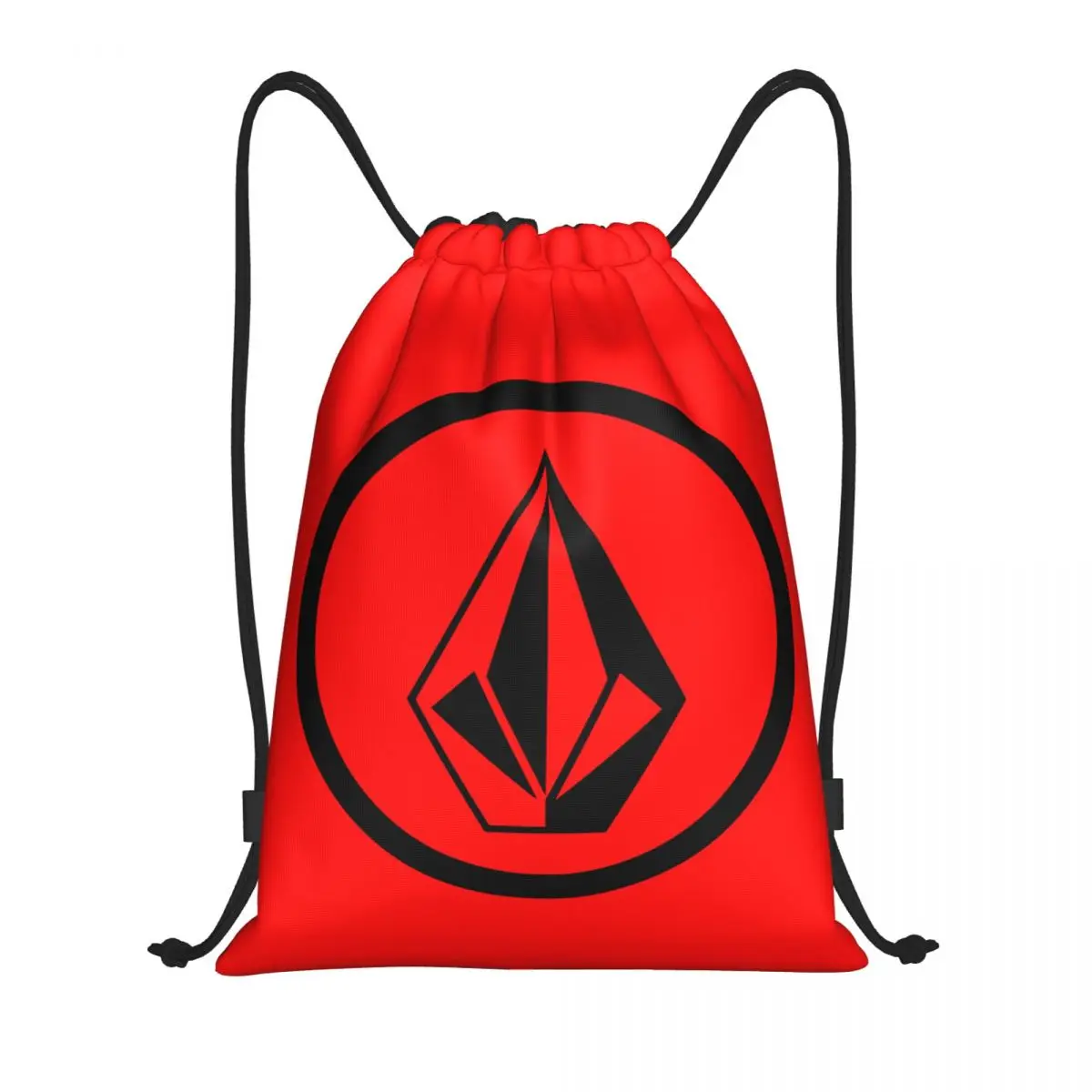 Custom Volcoms Boardsports Drawstring Backpack Bags Men Women Lightweight Gym Sports Sackpack Sacks for Shopping