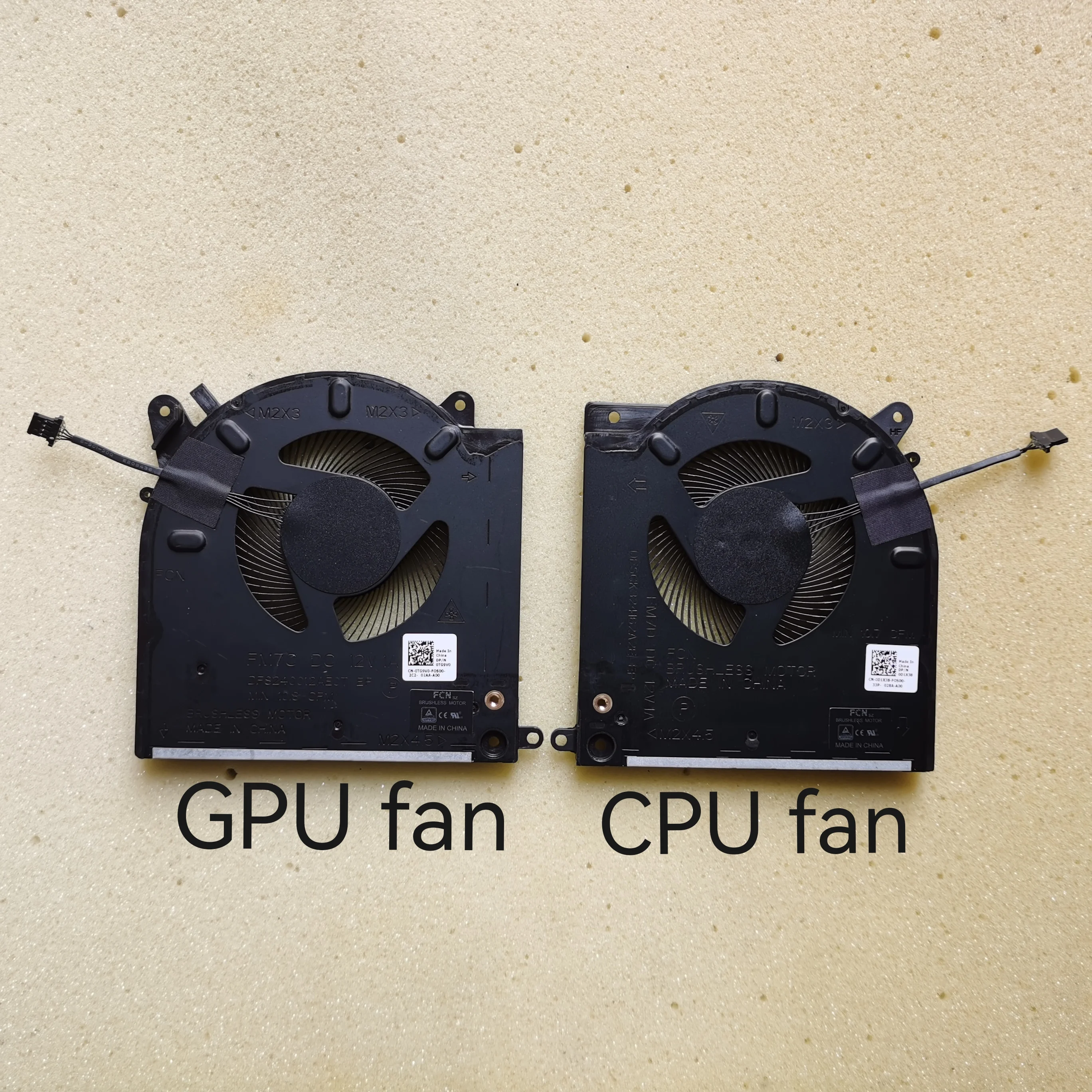 

New laptop cpu &Gpu cooling fan for DELL Alienware M15 R3 R4 0D1X38 0TG9V0 RTX3080