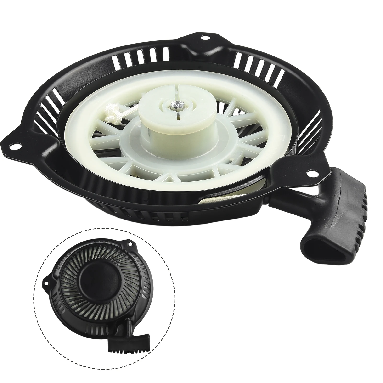 Pull Starter Recoil Start Lawn Mower Assembly For Cobra Einhell 1P60/64 Kickback Start Lawn Mower Assembly Mower Parts