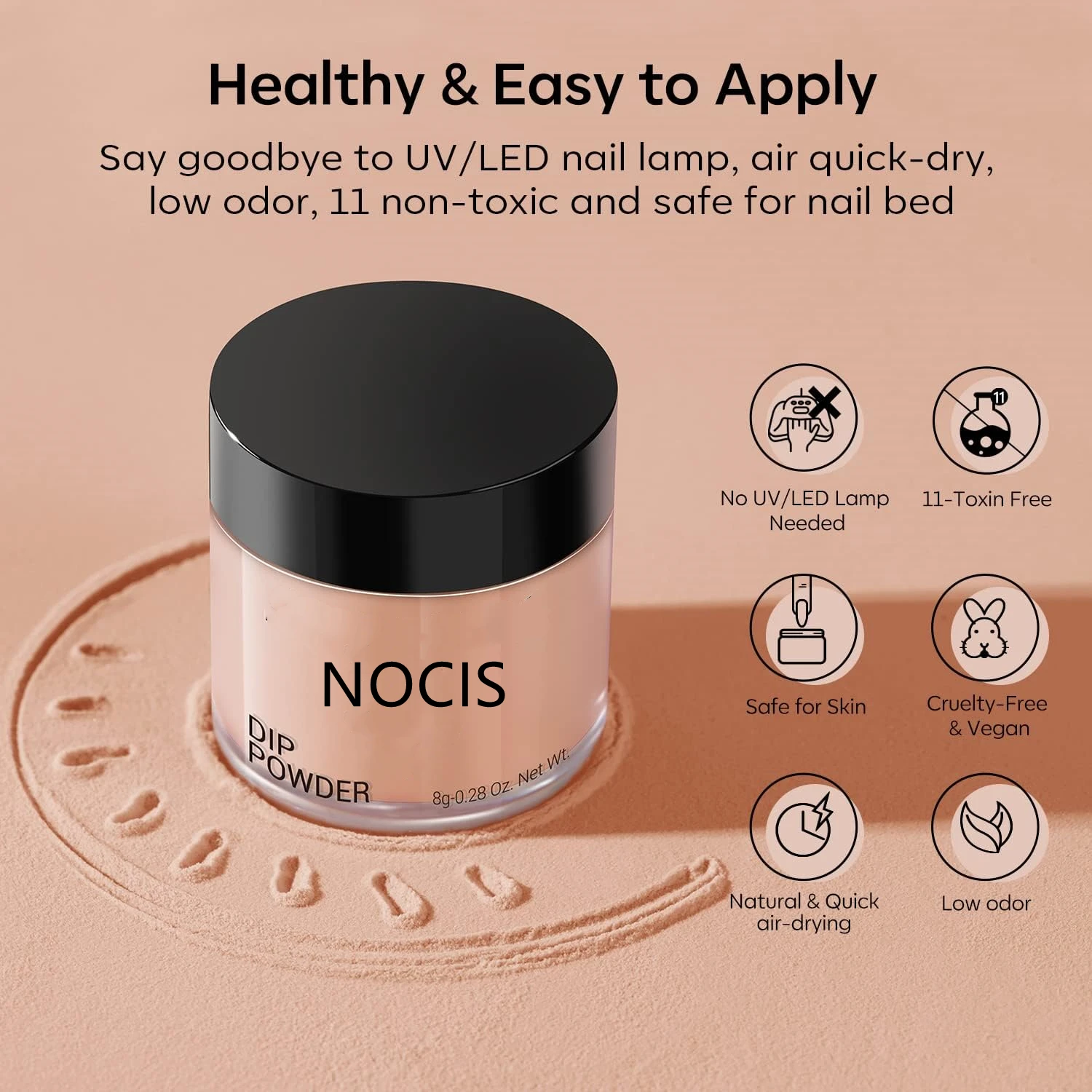 11 قطعة تراجع مسحوق مسمار عدة كاتب 4 ألوان عارية ضوء البيج نغمات الذهبي بريق محايد الاكريليك غمس مسحوق السائل مجموعة #5