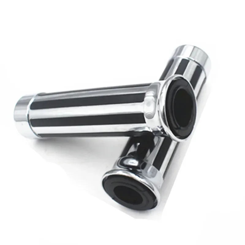 Universal 1'' 25mm Handlebars Hand Grips Scooter Dual Sport bike Old School Cruiser Bobber Chopper Touring