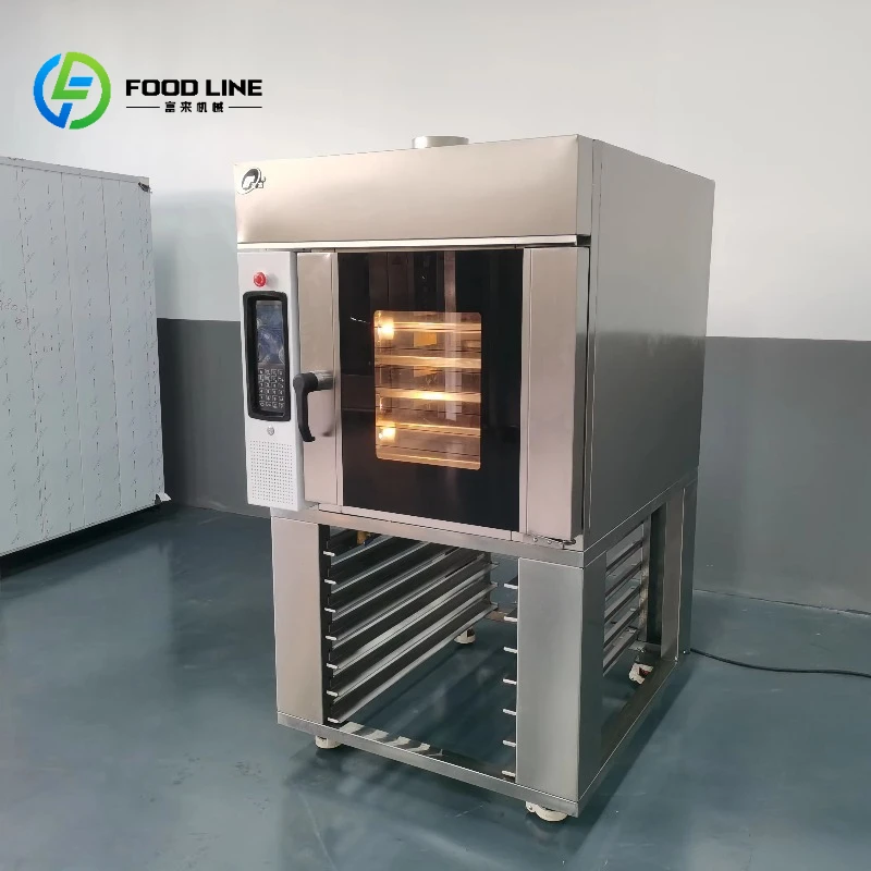 Customized Commercial Deck Oven 3 Decks 6 Trays Gas/Electric Pizza Bread Oven with Steam Injection CE Certified for Bakery