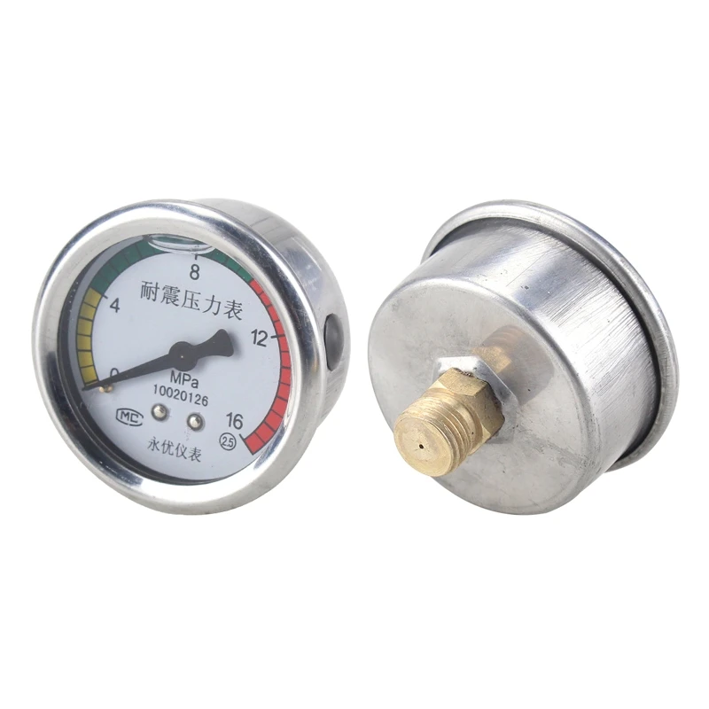 Professional Pressure Gauge 0-16MPa High Pressure Gauge for Washing Machine