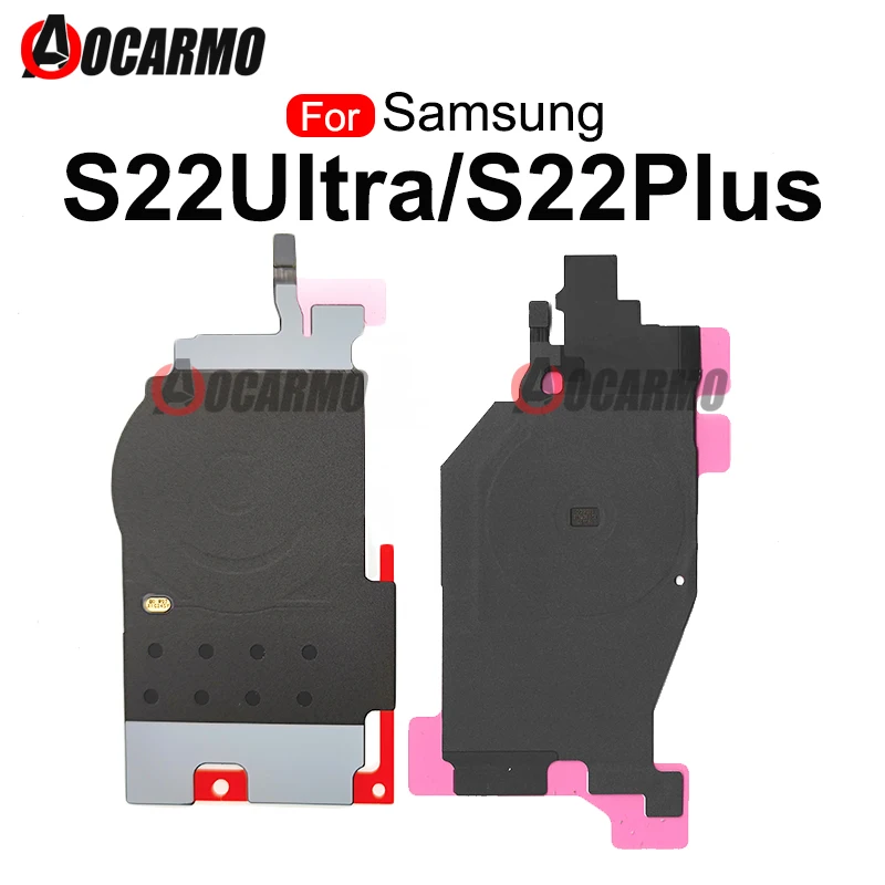 1Pcs For Samsung Galaxy S22 Ultra S22+ Plus Wireless Charging Induction Coil Module Flex Cable Replacement Parts