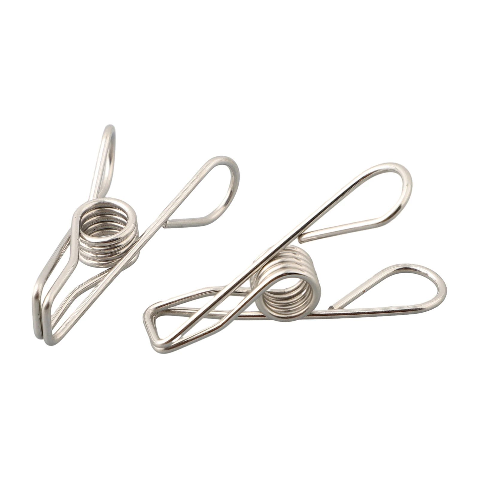 Stainless Steel Reusable Linen Quilts Socks Hanging Silver 20pcs Clothes Pegs Laundry Windproof Home Tools Hot