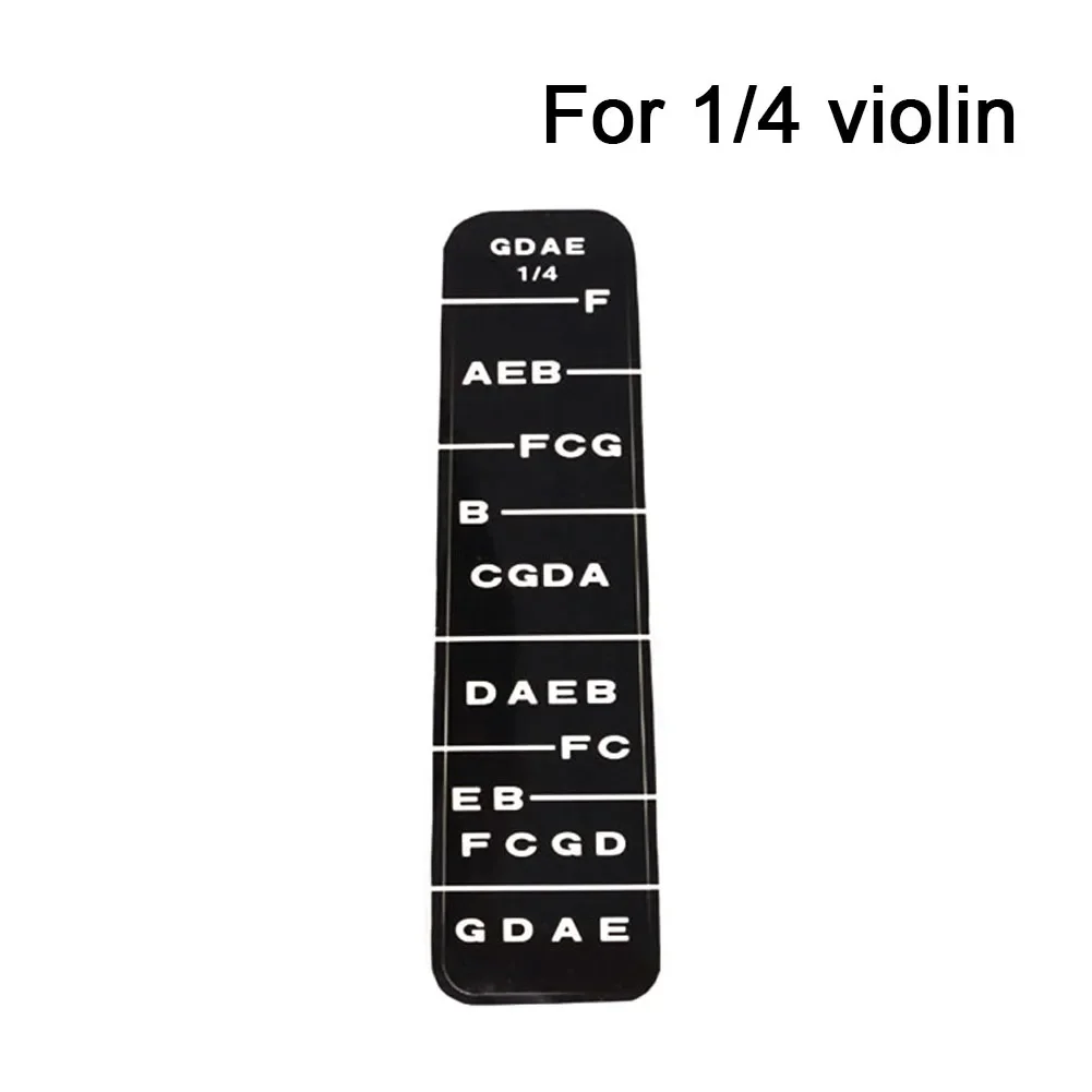 Violin Fingerboard Sticker Intonation Learning Sticker Stickers Violin 1/8-4/4 Beginners Fingerboard Brand New