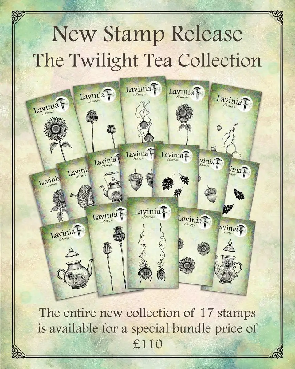 

New Sunflowers Big Teapot pinecones Clear Stamps DIY Scrapbook Diary Decoration Embossing Cut Template Make Card Album 2025