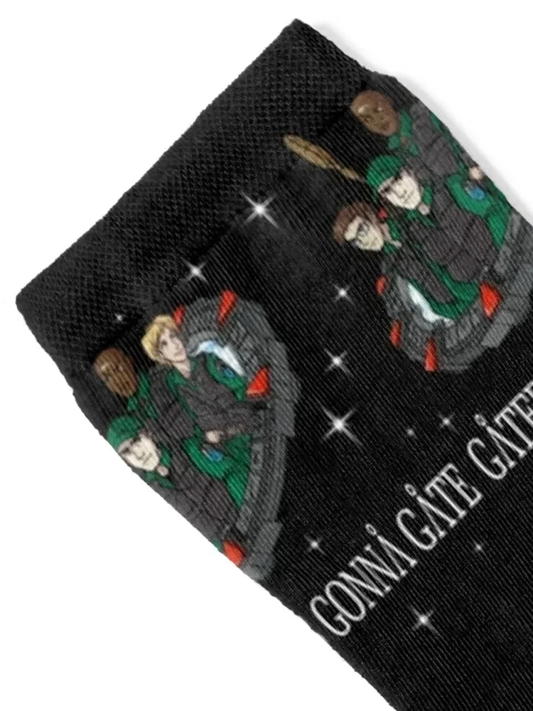 Stargate Sg1 T-ShirtGaters Gonna Gate Socks sheer New year's floor valentine gift ideas Socks Women Men's