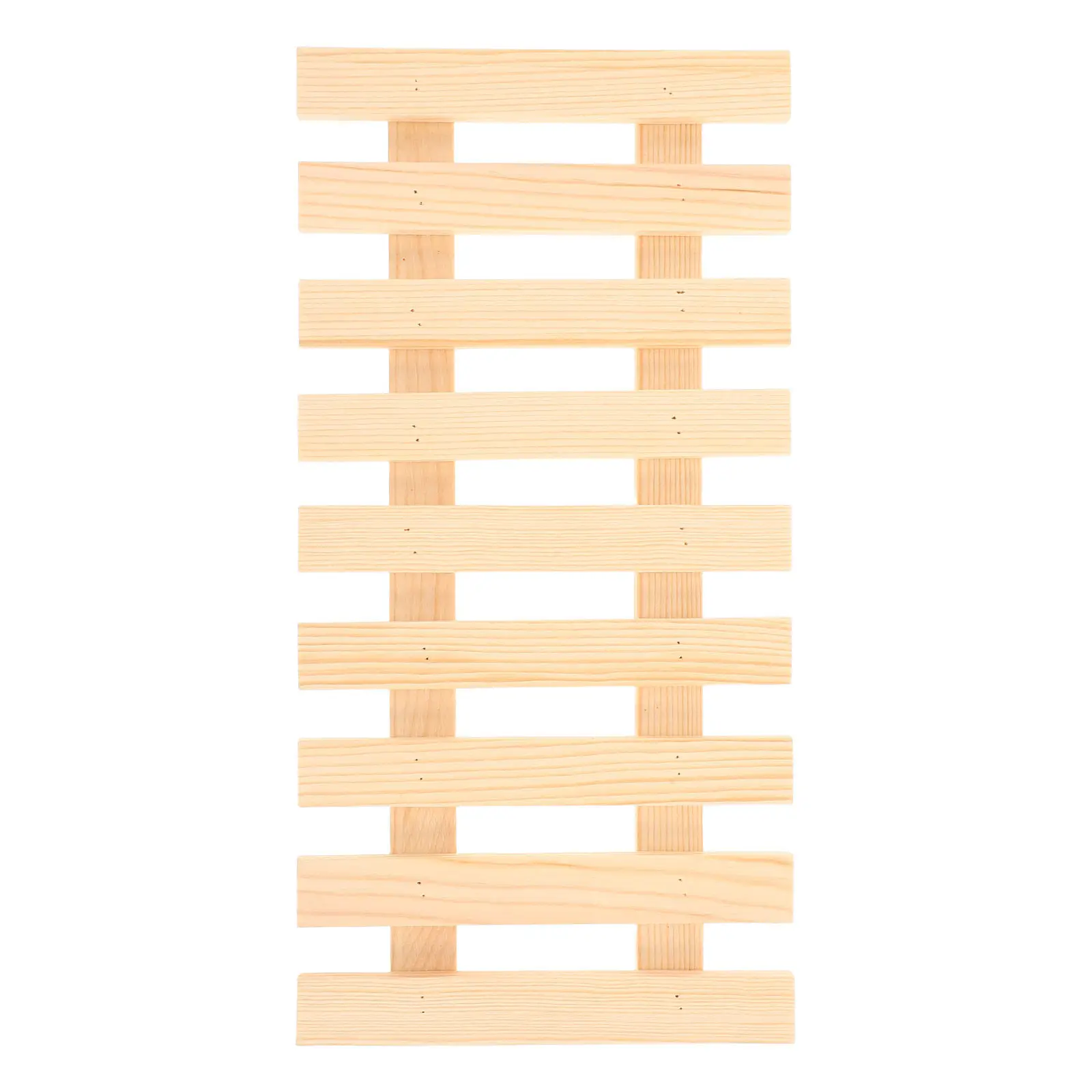 Wooden Mailbox Grate Insert Base Waterproof Drainage Rack Mail Protection Elevated Mail Drying Rack 11.8x5.9 Inch