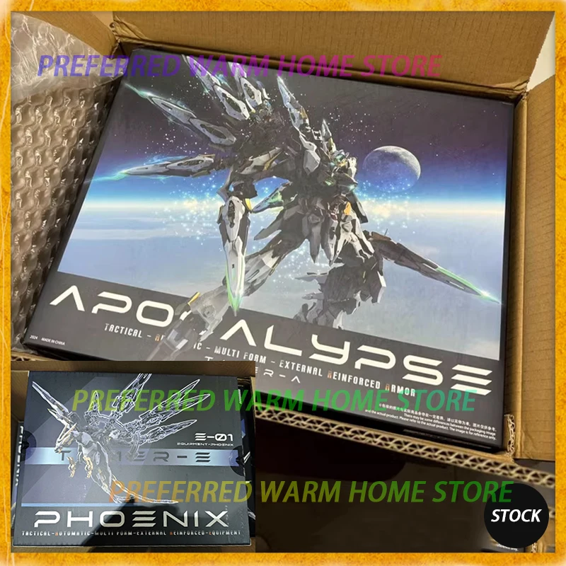 В наличии ВСЕ НАКЛЮЧЕНИЕ ПОЛНОСТЬ APOCALYPSE WHITE PHOENIX 1/100 Скелет Сборка Модель Меха Модель Игрушки Аксессуары Упаковка