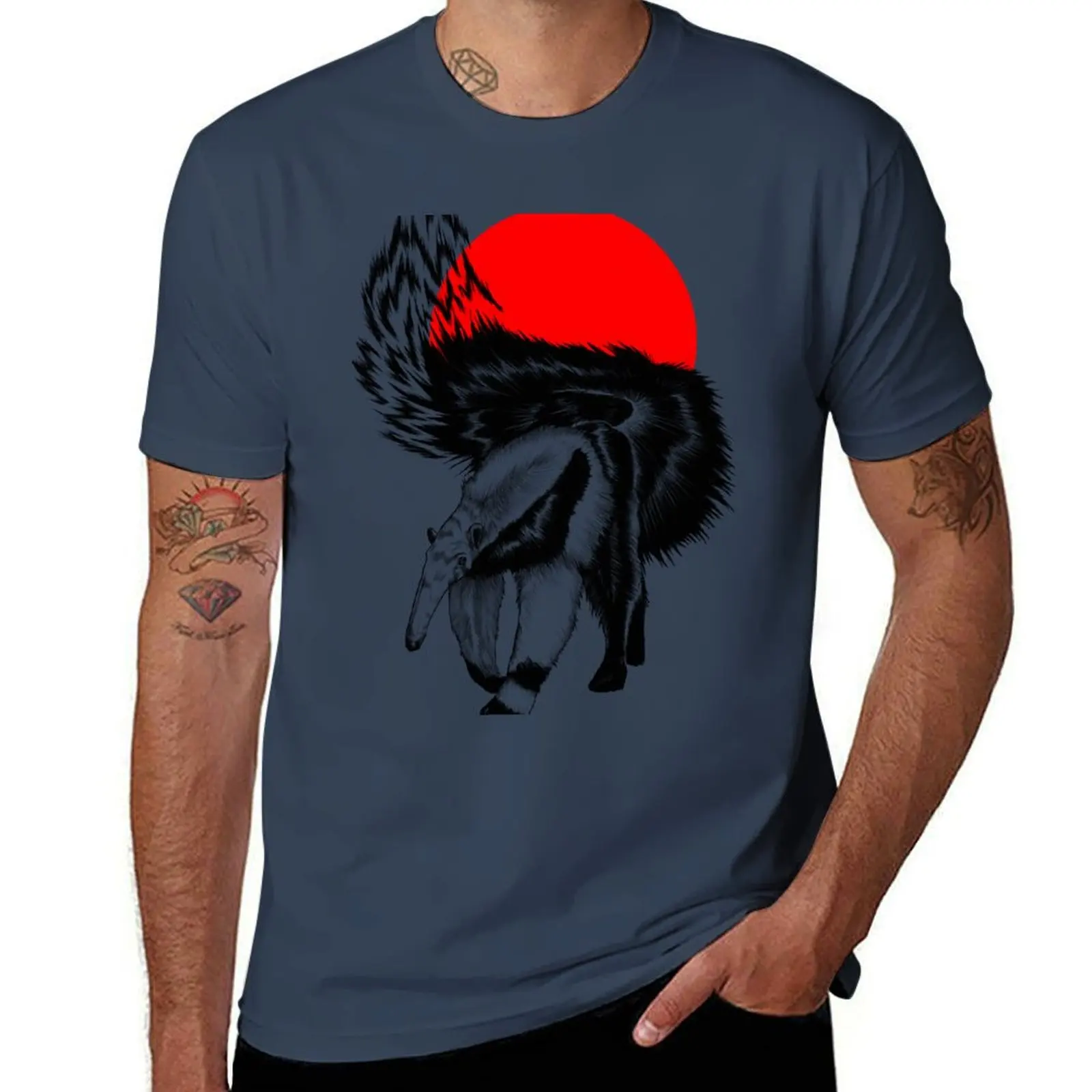 Anteater T-Shirt Creative Graphic Tee Shirt