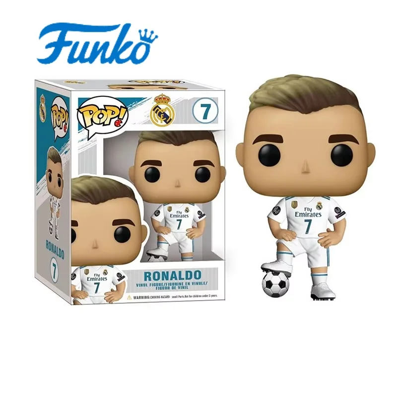 Funko Pop World Cup Football Star Figures Model Cristiano Ronaldo Figures Toys Doll Collection Desktop Collectible Souvenir Gift