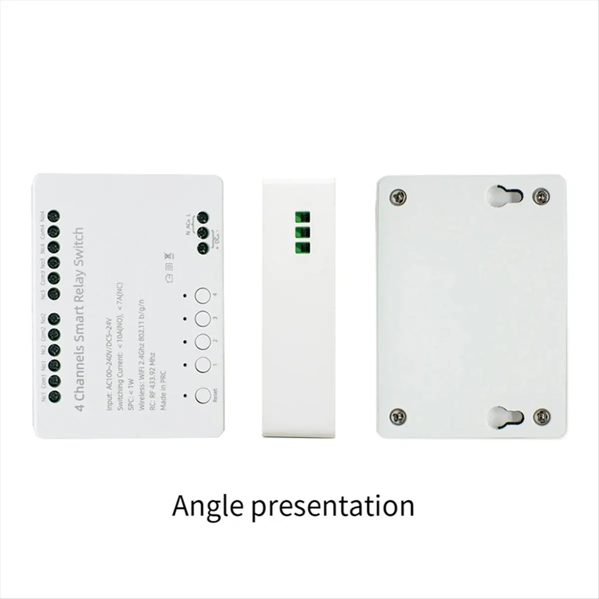 

Tuya Wi-Fi 4-канальный модуль умного переключателя переменного тока 100-240 В постоянного тока 5-24 В 10 А реле интеллектуальный модуль автоматизации контроллер