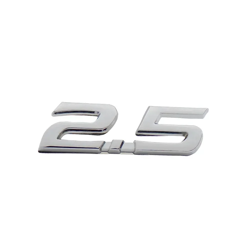 

3D 2.5 for Car Fender trunk Nameplate Decal Emblem Badge Sticker car sticker emblem