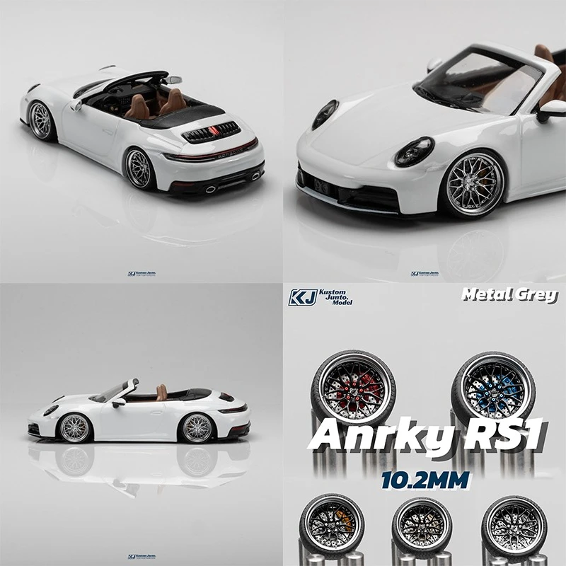 

KJ MODEL Anrky RS1 1/64 Small Proportion Modified Wheel Hub Including Tire Size 10.2mm