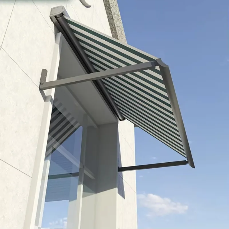 Custom Outdoor Custom Swing Arm Canopies Outdoor Retractable Awnings