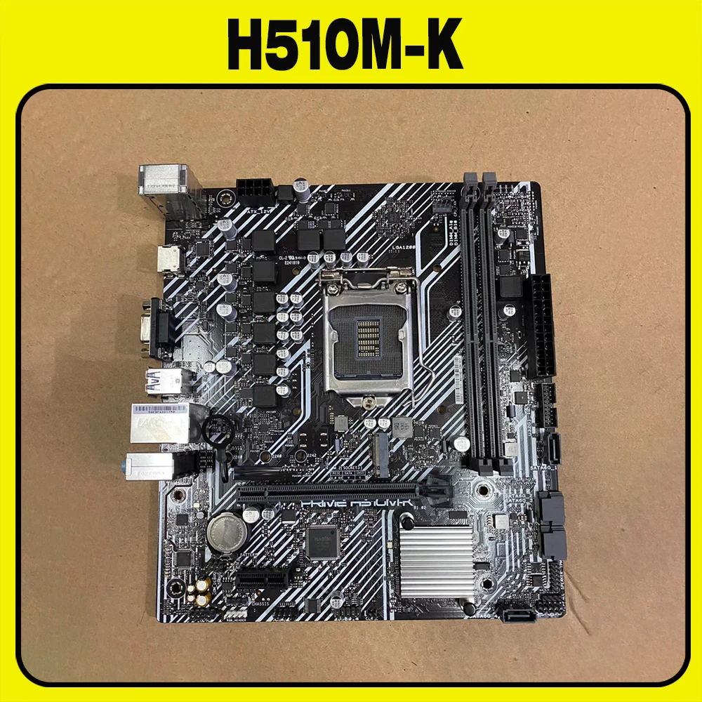 

H510M-K LGA 1200 H510m Series micro ATX Mainboard PCIe 4.0 32Gbps M.2