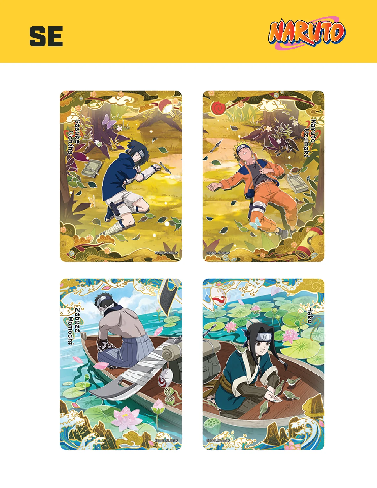 KAYOU Naruto Shippuden Memory Cards Tactical Formation Series with Uzumaki Naruto Uchiha Itachi Anime Collectible Trading Cards