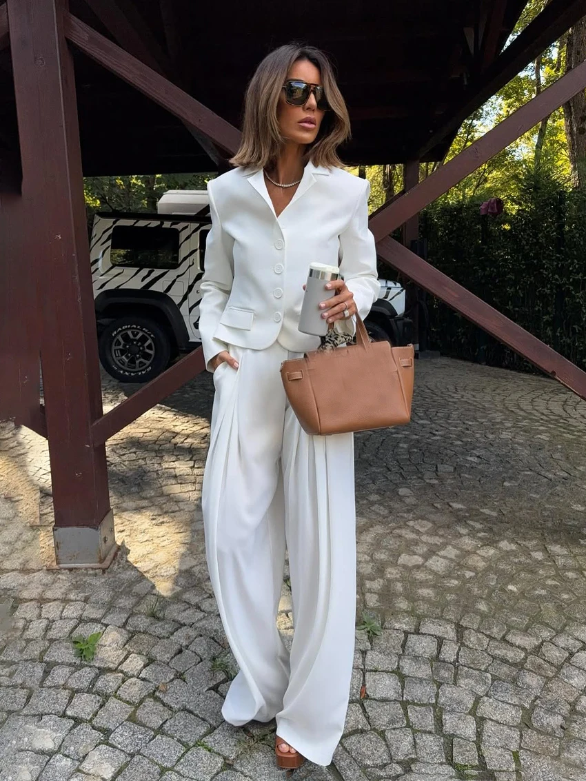 

Marthaqiqi Fashion Women Nightwear 2 Piece Suit V-Neck Sleepwear Long Sleeve Nightgowns Pants Winter Ladies Pajamas Set Comfort