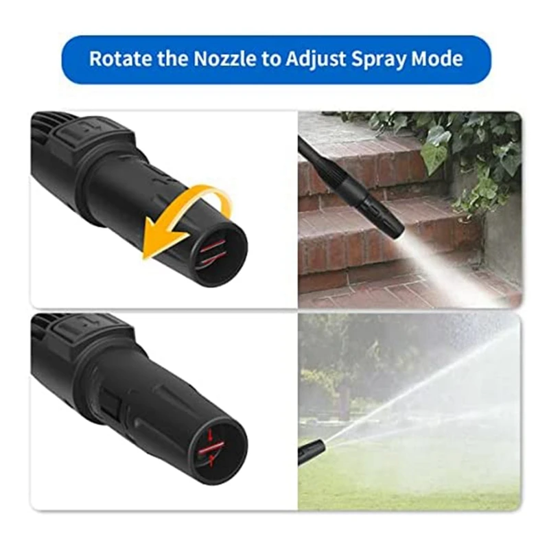 High Pressure Spray Lance For Karcher K2 K3 K4 K5 K6 K7, Adjustable Spray Nozzle Pressure Washer Accessory