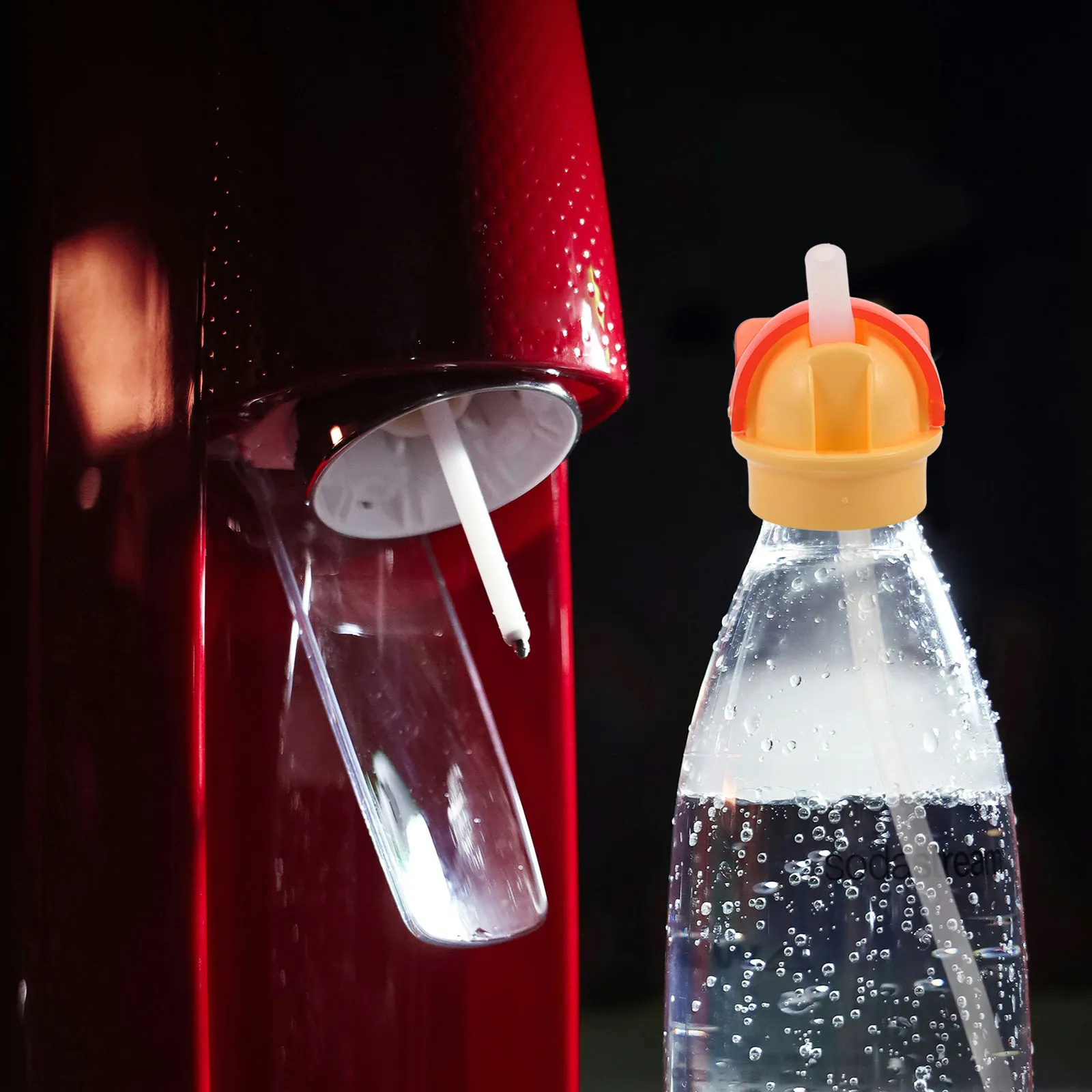 

Anti Spill Straw Lid for Kids Water Bottles Reusable Toddler Bottle Adapter Leakproof Soft Silicone Straw Cap for Baby Feeding