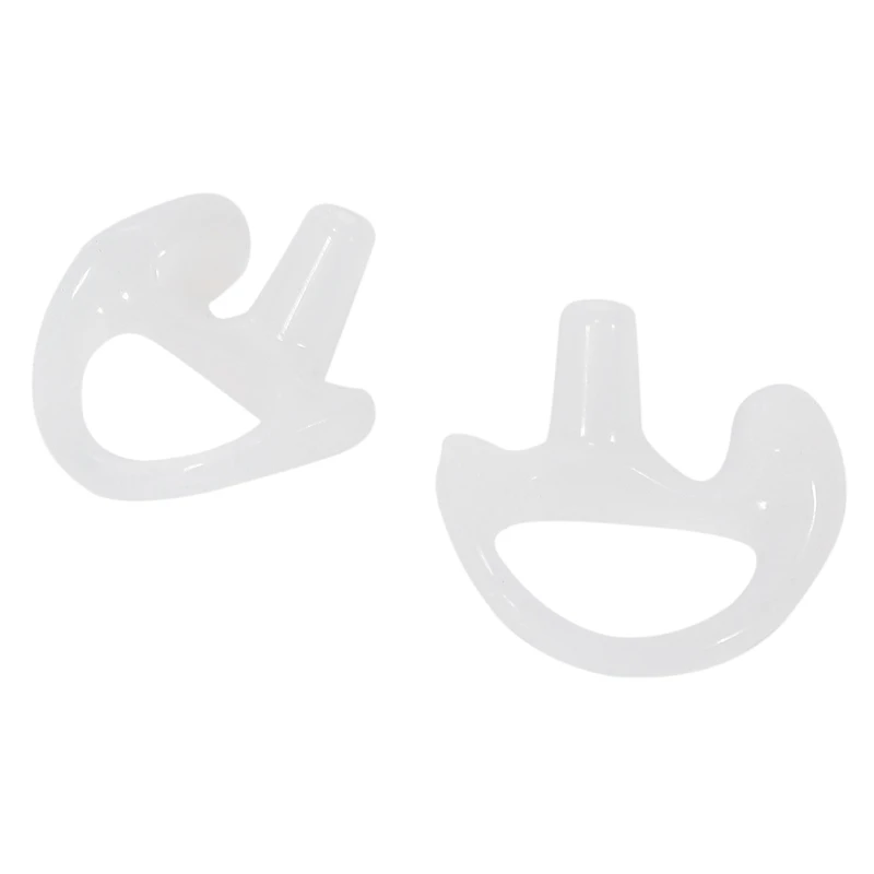 سماعات أذن سيليكون ناعمة شفافة ، 3 أزواج ، لجهاز لاسلكي ، أنبوب صوتي ، صغير/متوسط/كبير ، J6116Z