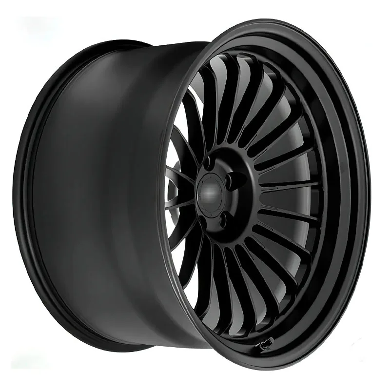 

Gloss Black Passenger Car Wheels Deep Dish 18 19 20 22 Inches Custom Lightweight One Piece 6061-T6 Forged Aluminum Wheel Rims