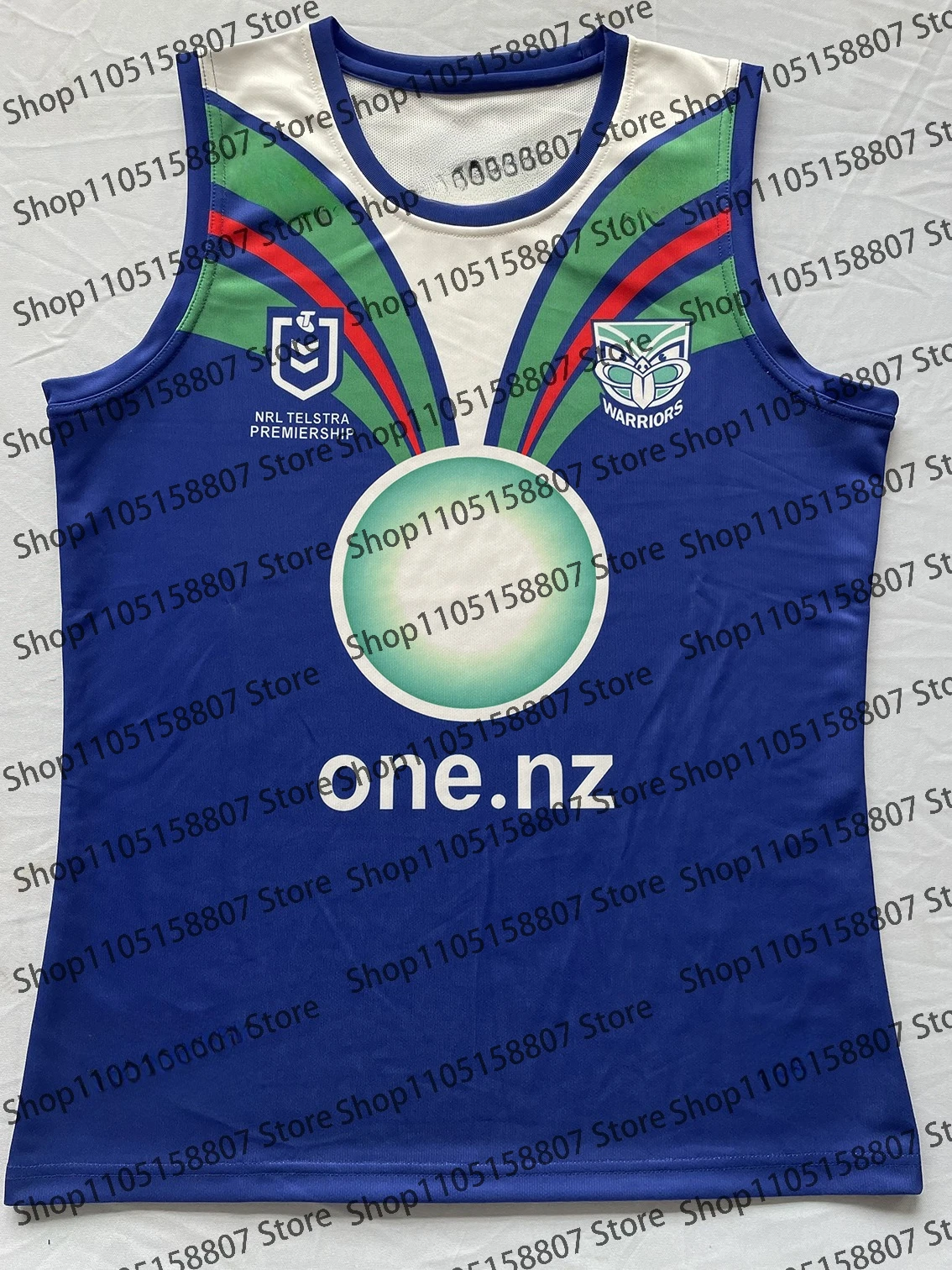 2026 Summer Men's Bestseller New Zealand Warriors Rugby Training Vest for Both Men and Women, A Sports Quick-drying Vest