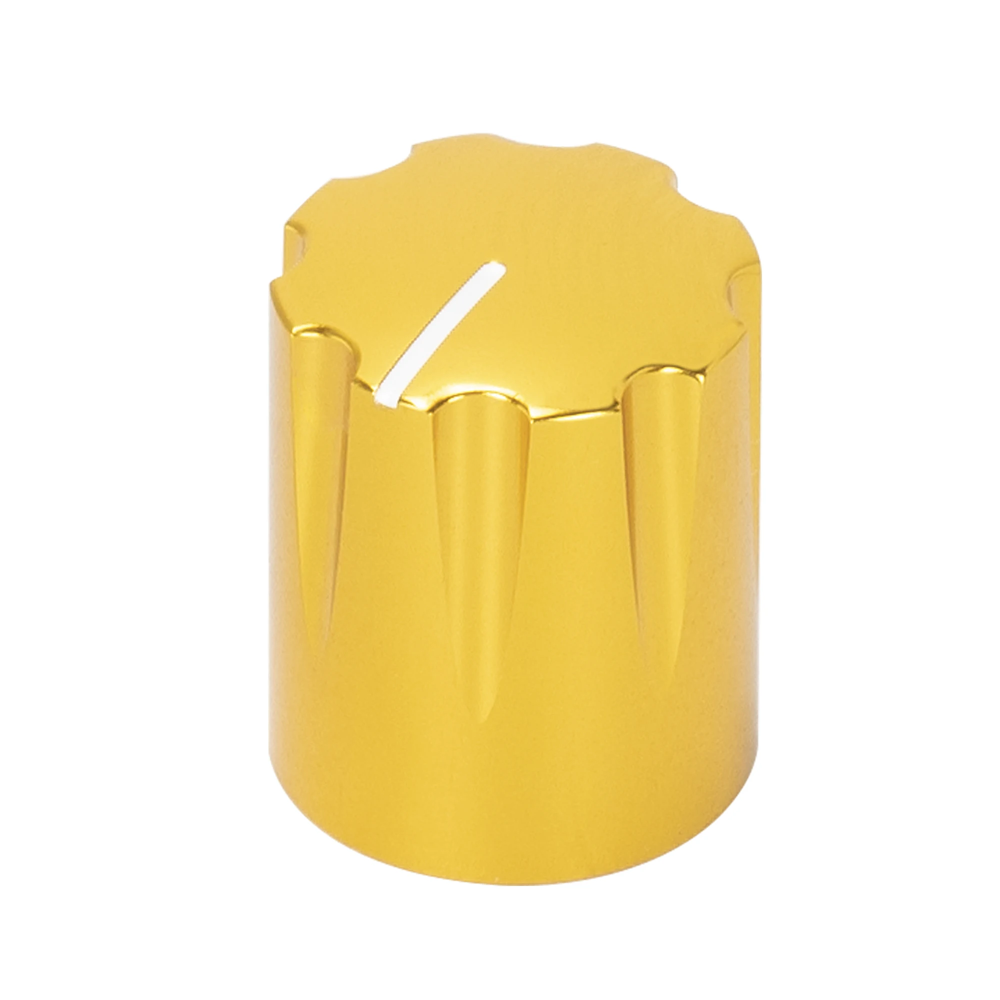 10 قطعة ديفيز 1900 نمط مقبض مكبر صوت الجيتار الألومنيوم الجهد المقبض 6.35 مللي متر التحكم في مستوى الصوت مقبض دوار لتأثير دواسة