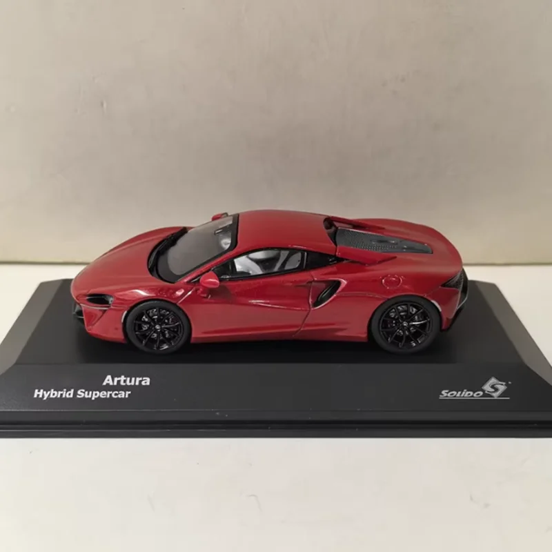 

Массовая модель автомобиля SOLIDO в масштабе 1/43 Artura из сплава, статическая коллекция, украшенные праздничными игрушками, сувенирный подарок