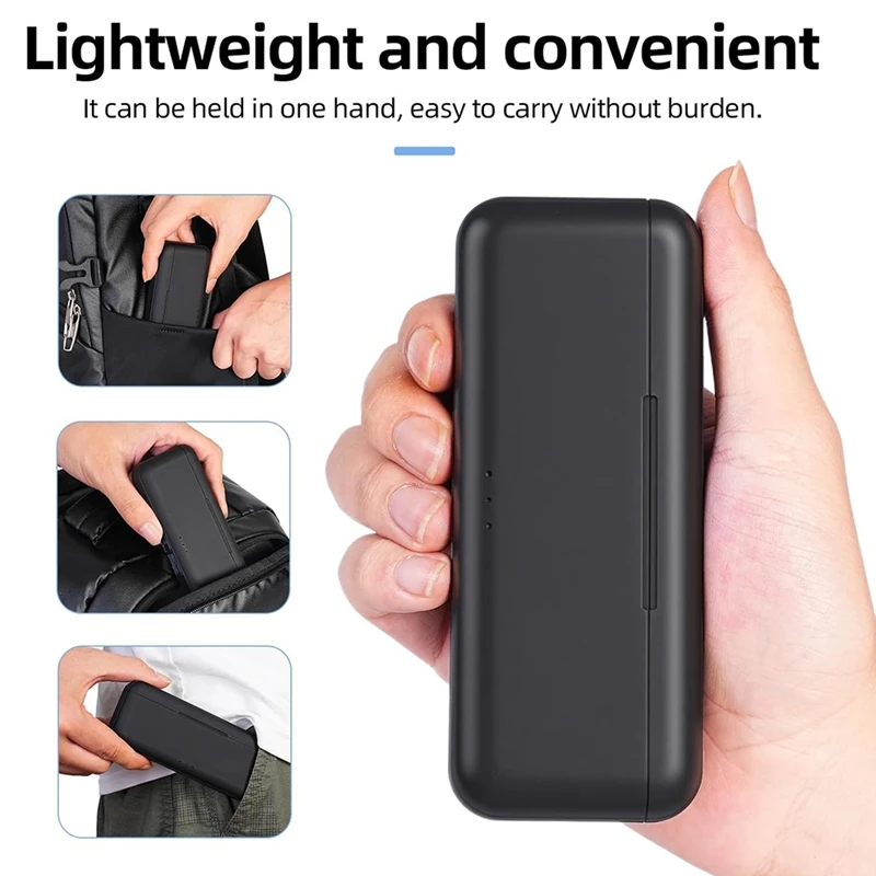 Triple Battery Charger for Action Action 5 Pro Action 4 Action 3 USB Fast Charging Case  -Miuai】
