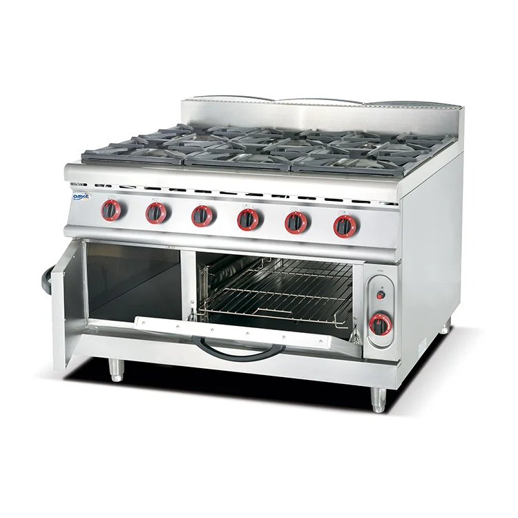 Commercial Kitchen Equipment Stainless Steel Table Top Gas Stove 2/3/4 Burners Cooking Range