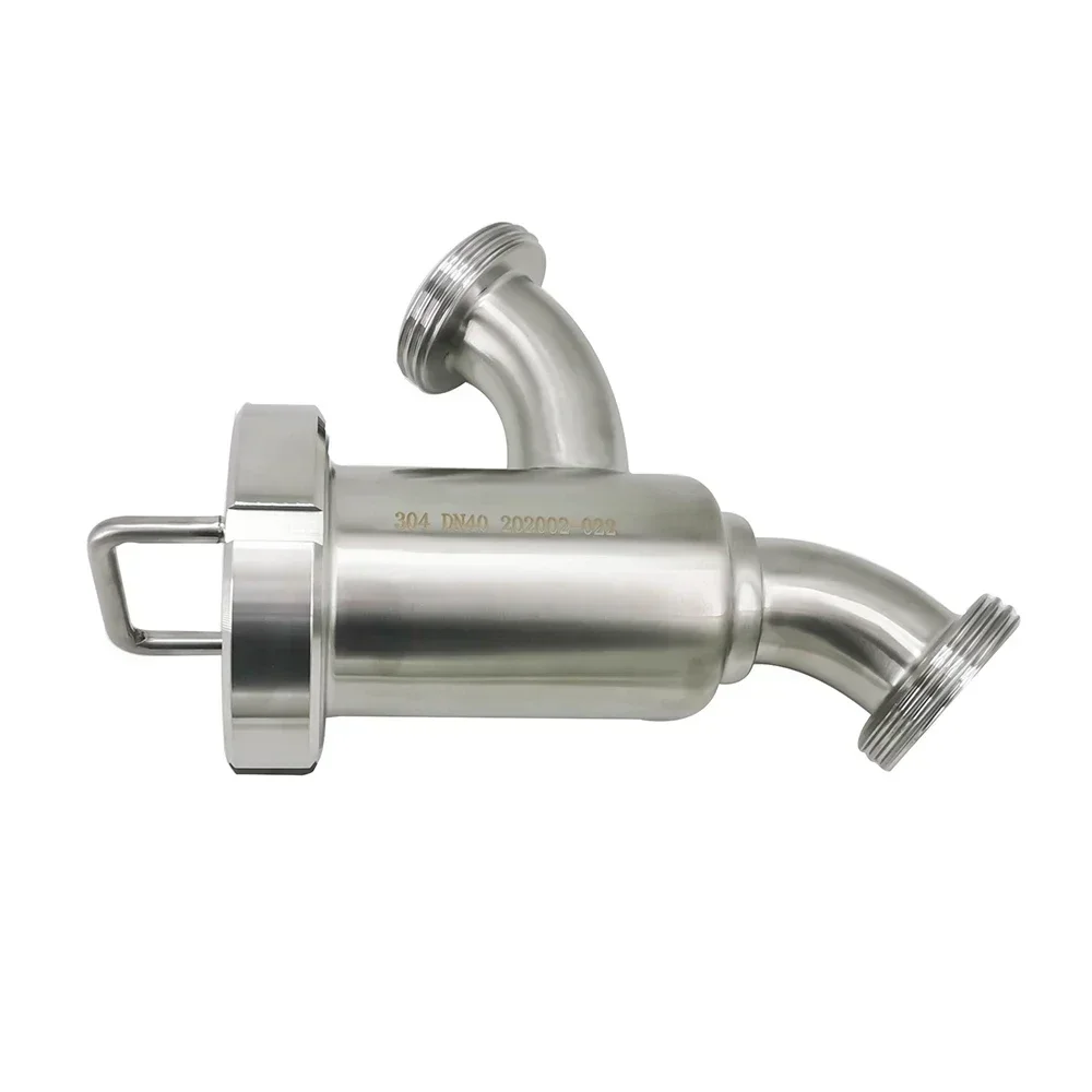 

Food Grade Sanitary Y type strainer Stainless Steel SS304 Thread connection Y Elbow type filter For Milk