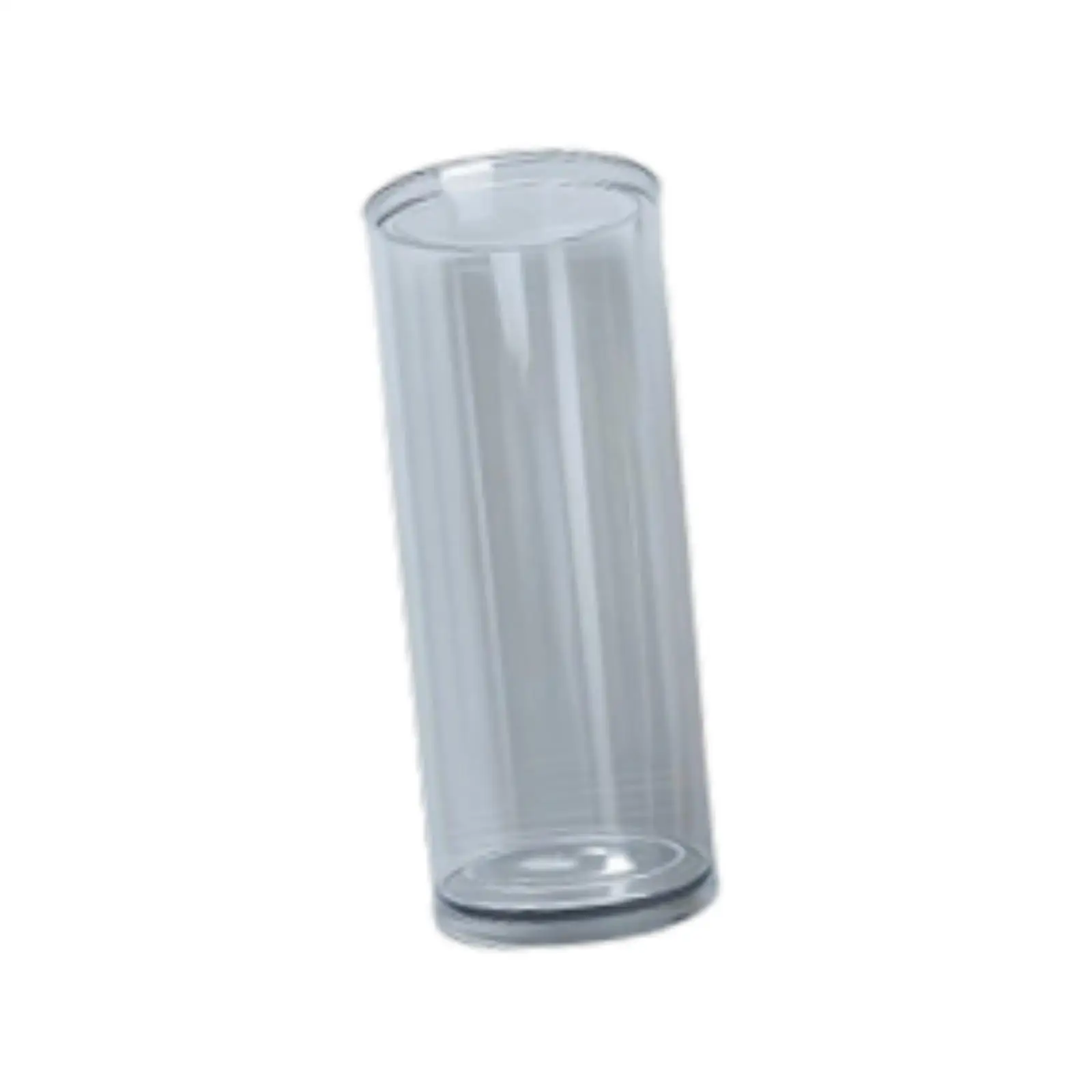 Acrylic Badminton Ball Holder Portable Shuttlecock Storage Tube Transparent Container Reusable for Sports Clubs