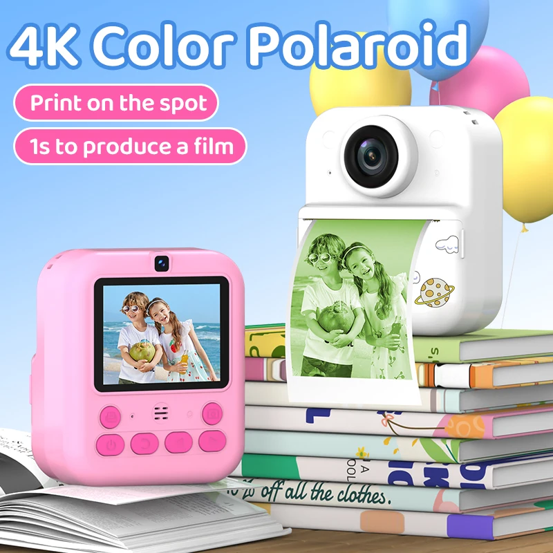 2026-new-kids-instant-print-camera-1080p-hd-digital-video-selfie-dual-camera-cartoon-thermal-photo-printing-toy-for-children