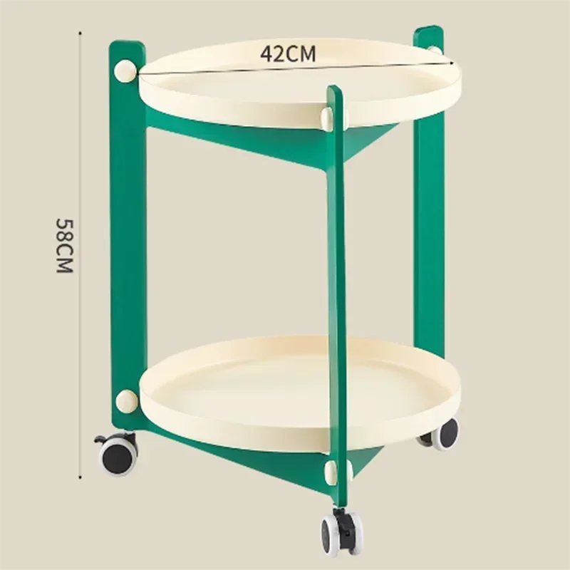 أريكة صغيرة منضدة جانبية لغرفة النوم والقهوة طاولة تخزين حديثة بجانب السرير مع عجلات أثاث غرفة جمالية من Mesitas De Noche #6