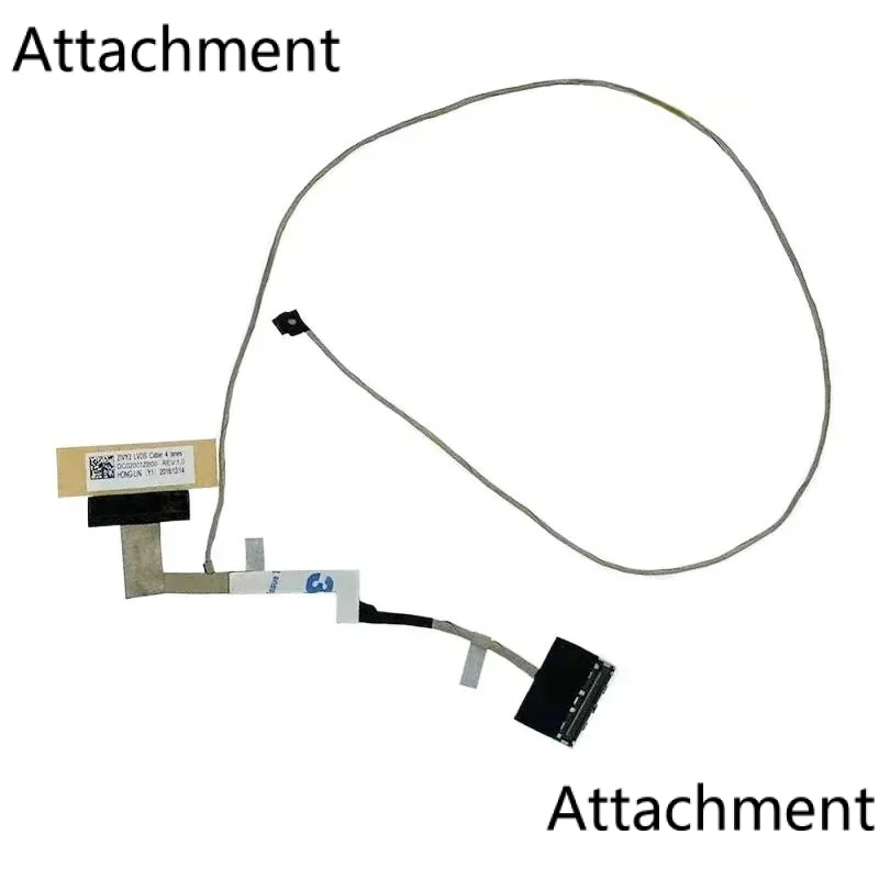 FORNew Original for Lenovo Y50 Y50-70 laptop 3840*2160 UHD LCD EDP display ribbon cable line wire 40 pin 5c10f78811 dc02001zb00