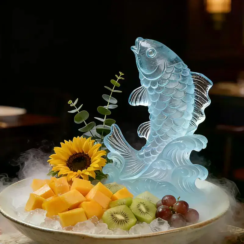 3D Silicone Mold Horse Brave Troops Fish Diy Ice Sculpture Fondant Candy Chocolate Mould Plaster Resin Molds Cake Decor Tools