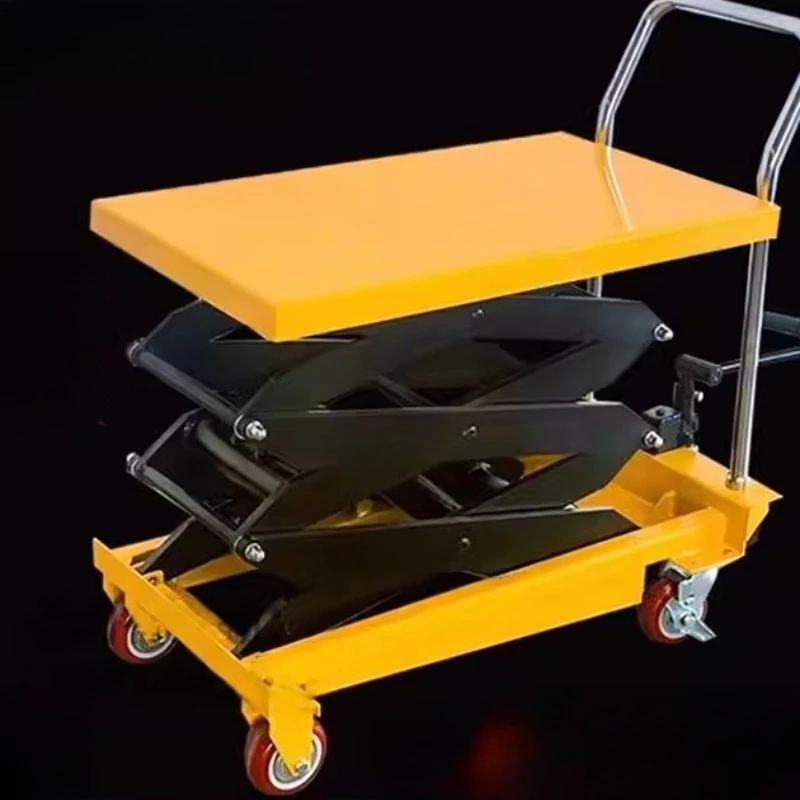 

Electric Hydraulic Lift Trolley Small Simple Durable Lift Trolley Model Rustproof Commercial Furniture Hebebühnenwagen ZY40TC