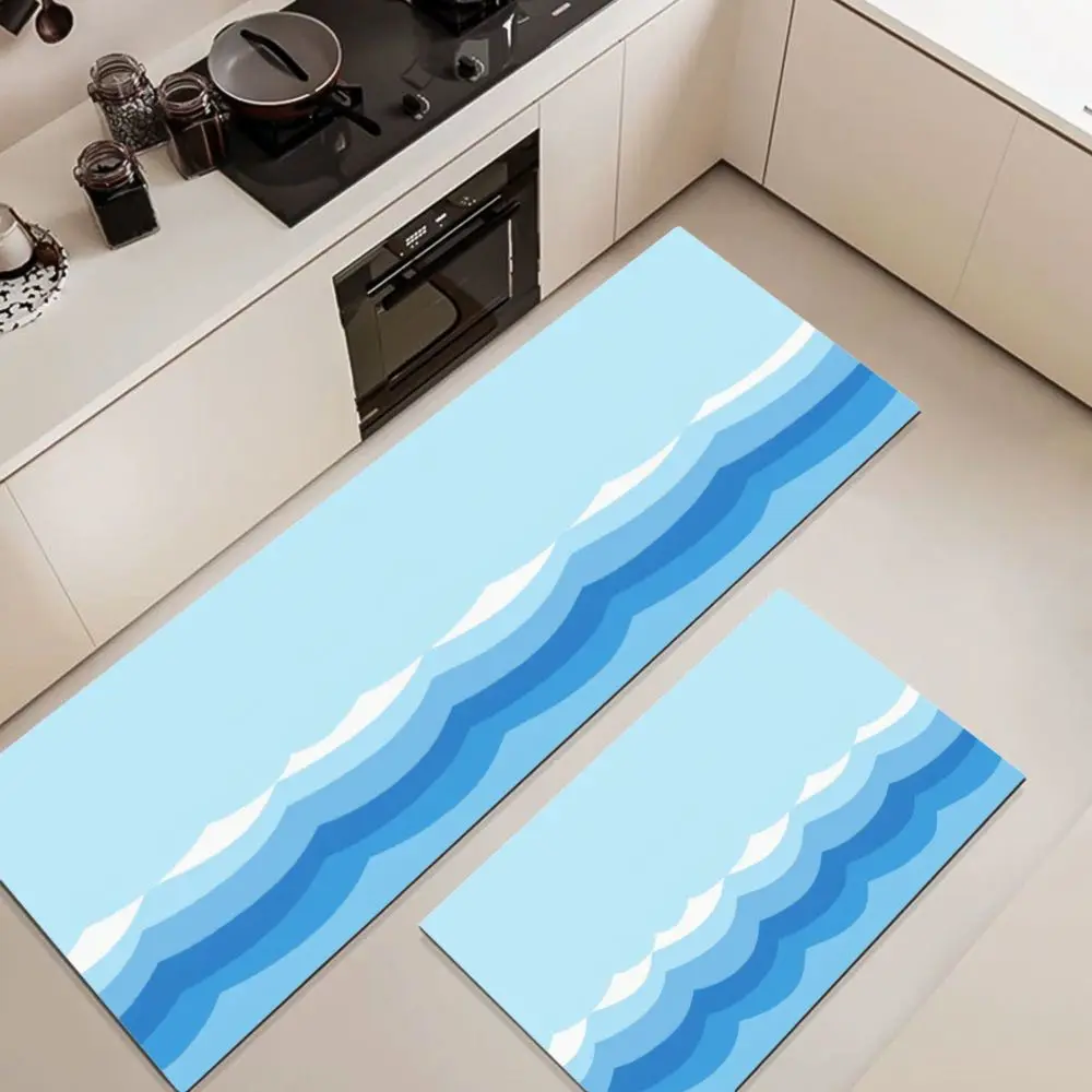 

VIKAMA Our Flannel Mats, including the kitchen, door, and bathroom ones, are perfect for achieving dry - wet separation