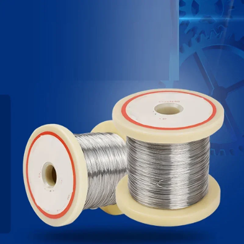 

10M Cr20Ni80 Heating Wire 0.1-1mm Diameter Nichrome Wire Cutting Foam Resistance Wires Alloy Heating Yarn Mentos