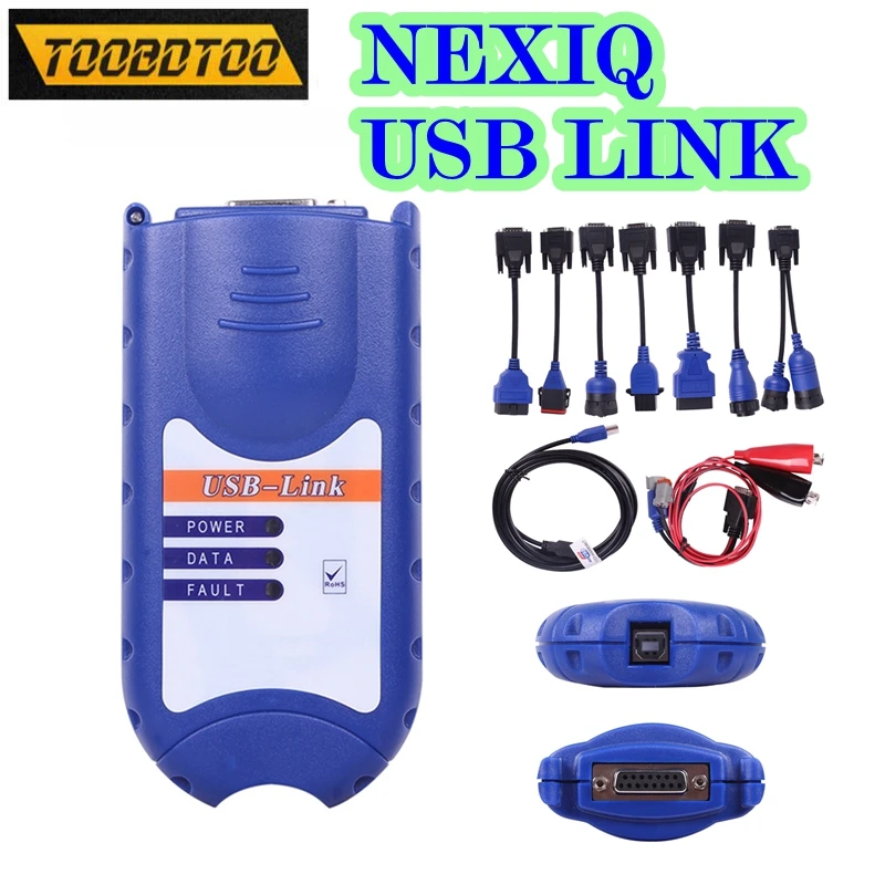 

Новейший лучший USB LINK дизельный грузовик диагностический инструмент OBD2 детектор неисправностей для NEXIQ сверхмощный сканер грузовиков