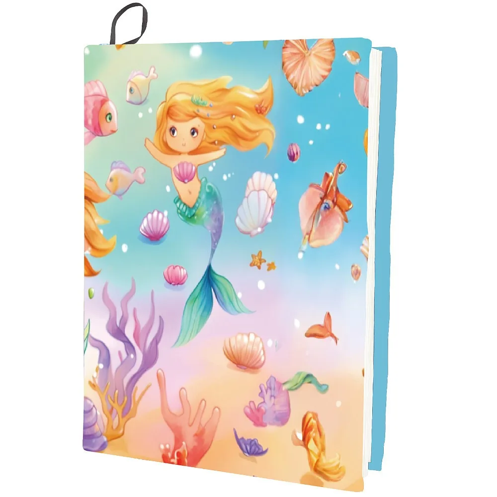 Polyester Book Covers Elastic Notebook Wraps Rectangle 400x250mm