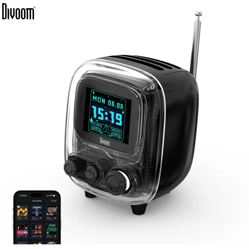 divoom-t-tiivoo-2-altoparlante-bluetooth-retro-con-display-pixel-art-sveglia-rumore-bianco-decorazione-da-scrivania-portatile-regalo