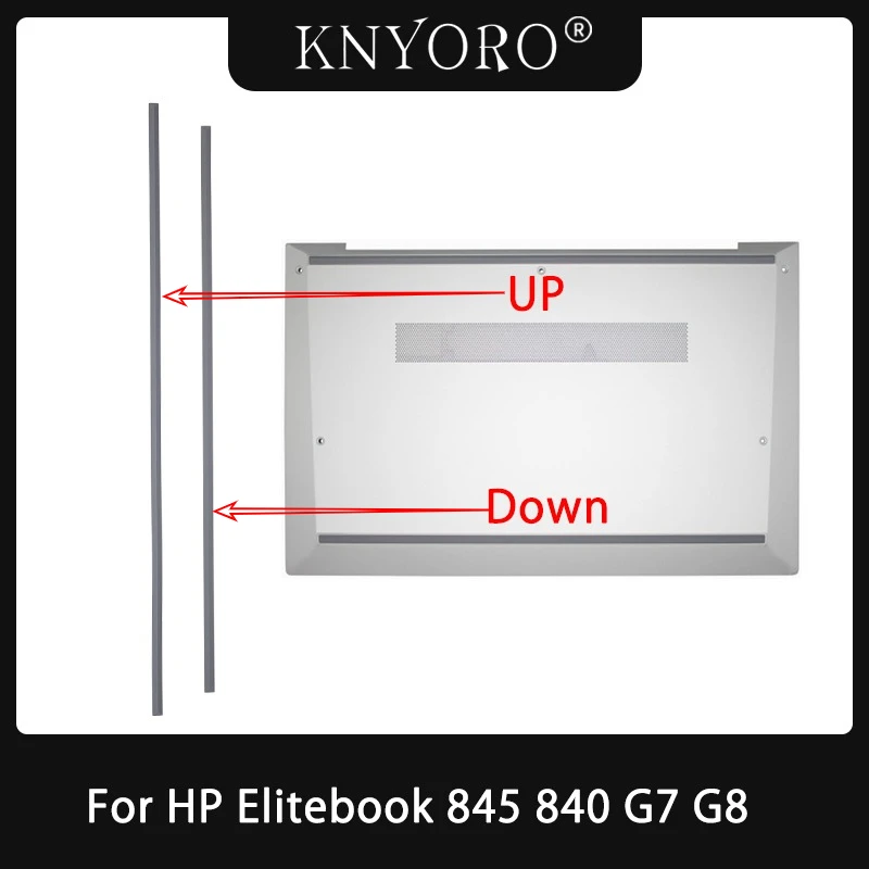 

1PC Rubber Strip Laptop Bottom Shell Cover Foot Pad For HP Elitebook 845 840 G7 G8 Non-Slip Bumper Feet Strip Laptop Accessories