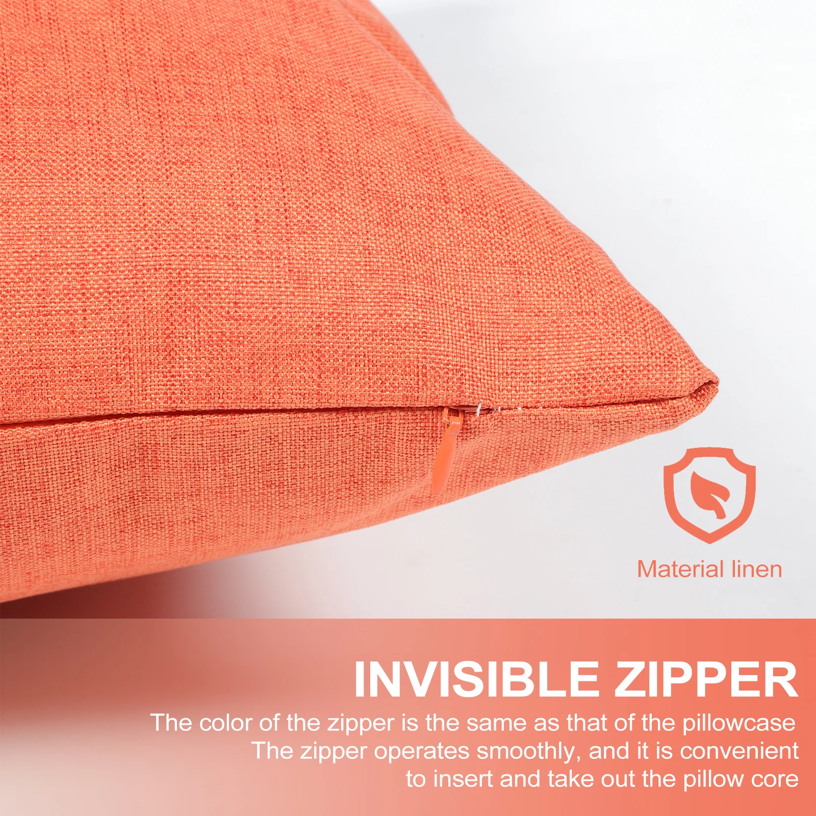 

1pcs Waterproof Pillow Covers Home Sofa Pillowcase Decorative Outdoor Use Linen Sofa Pillow Protector Easy Clean Comfortable