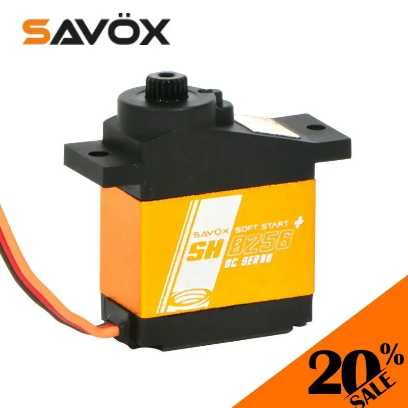 Original SAVOX SH 0256+ Micro Digital Servo .16/63 For RC Shift Gears Sevro Car/Heil Airplane