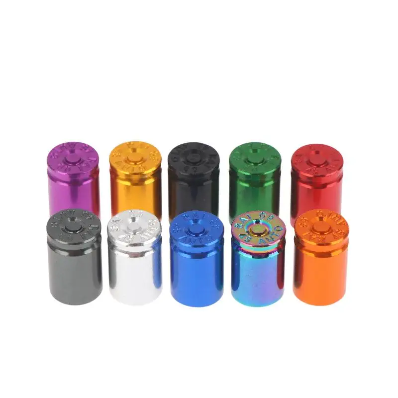 

【YIBAR】4Pcs Bullet Shell Tire Valve Stem Caps Aluminum Alloy Car Air Stem Cap For Cars SUV Trucks Bikes Motorcycles Bicycles